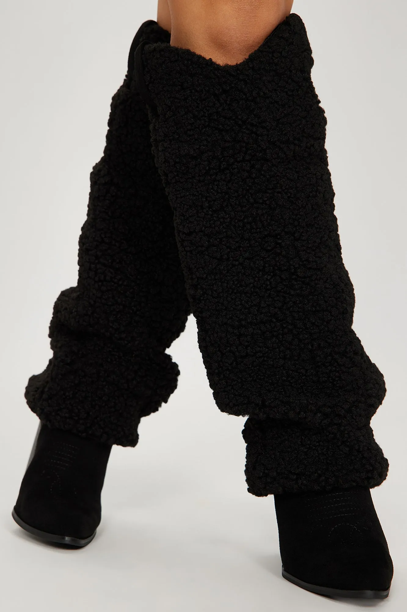 A Keeper Knee High Boots - Black