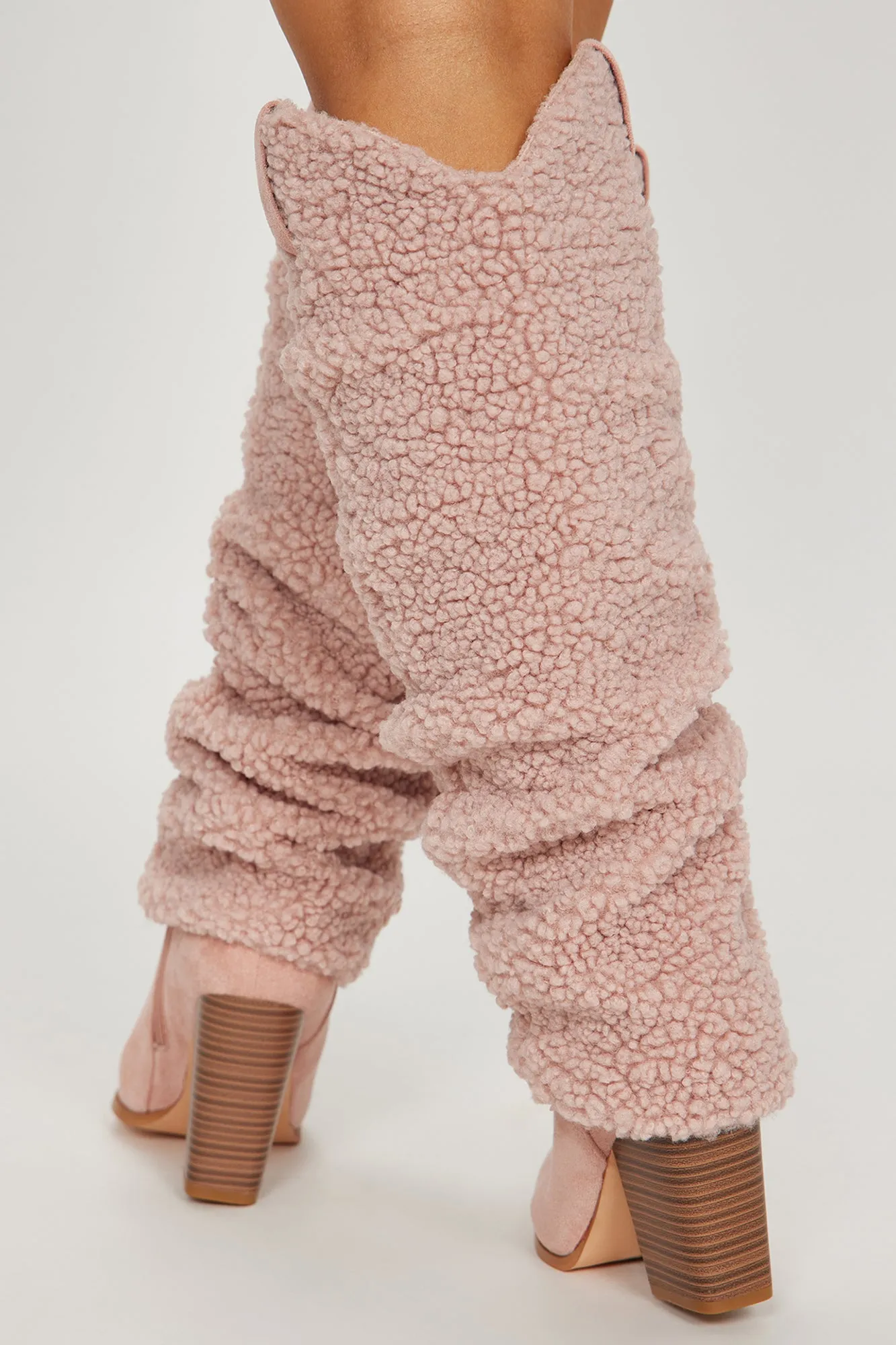 A Keeper Knee High Boots - Pink