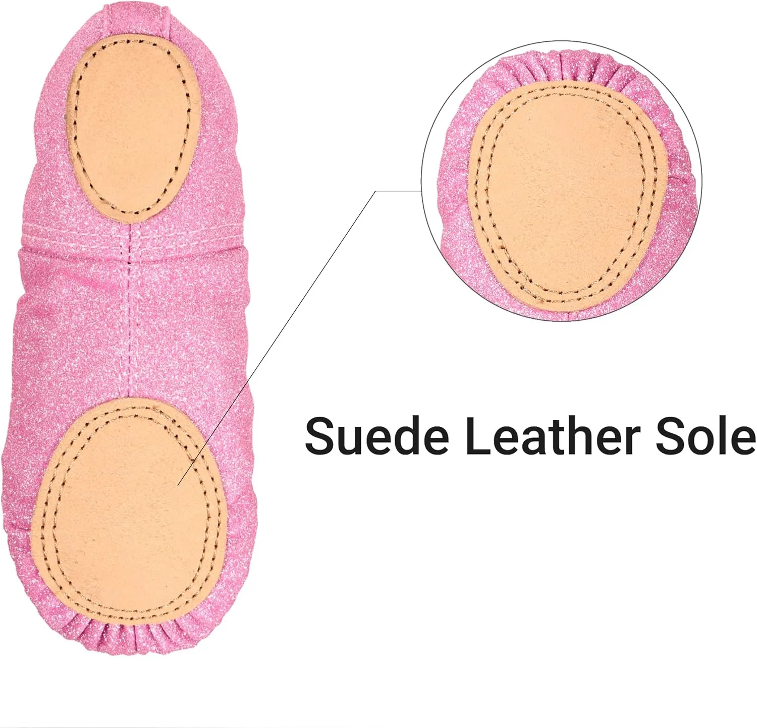 Arshiner Ballet Shoes for Girls Canvas Ballet Slippers Dance Shoes with Elastic Band for Toddler/Little Kid/Big Kid