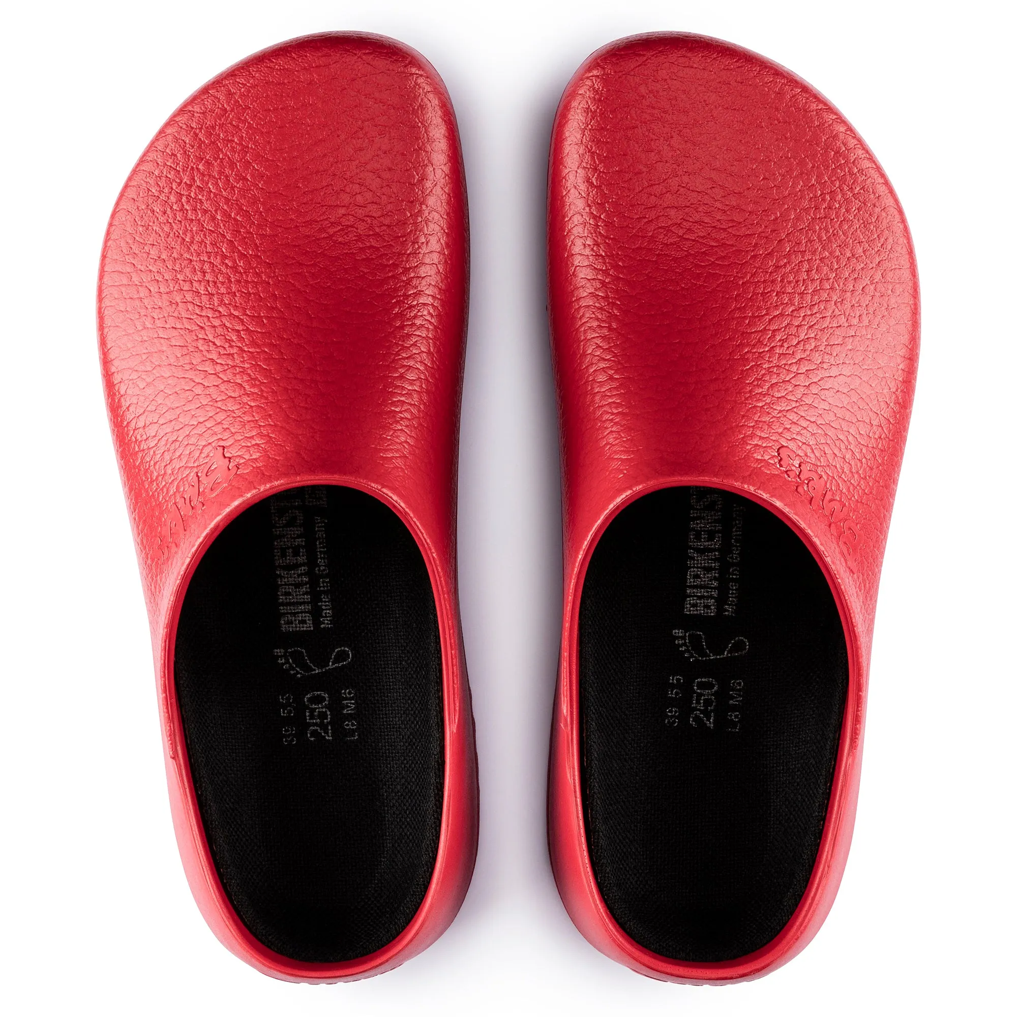 Birkenstock Super-Birki Polyurethane Color: Red