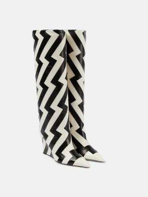 Blake 85 leather knee-high boots