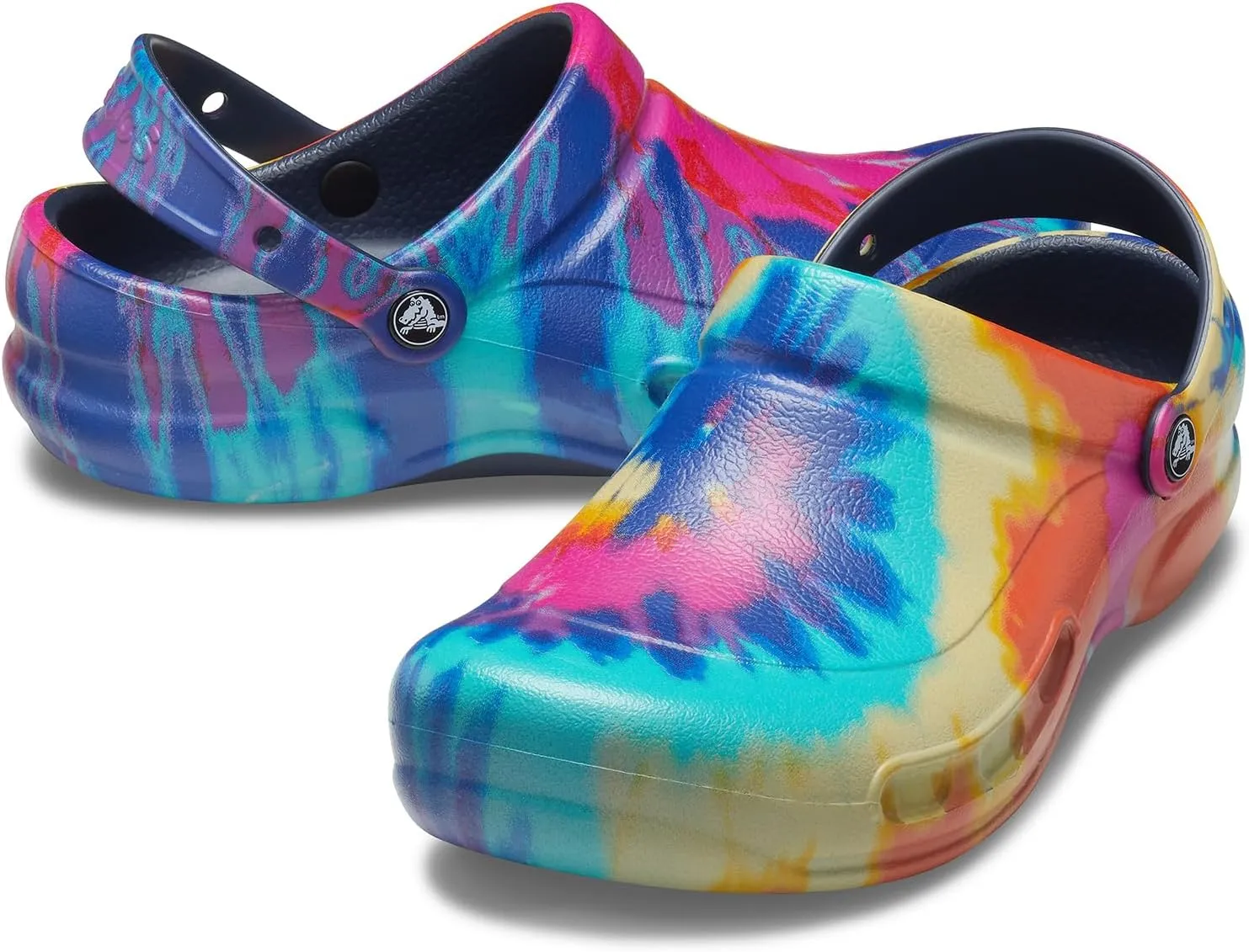 Crocs Unisex-Adult Bistro Graphic Clogs, Slip Resistant Work Shoes