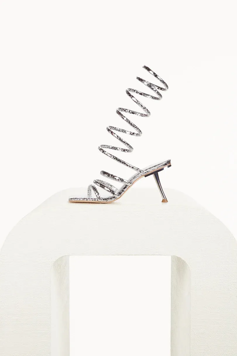 Cult Gaia Kacey Sandal Silver