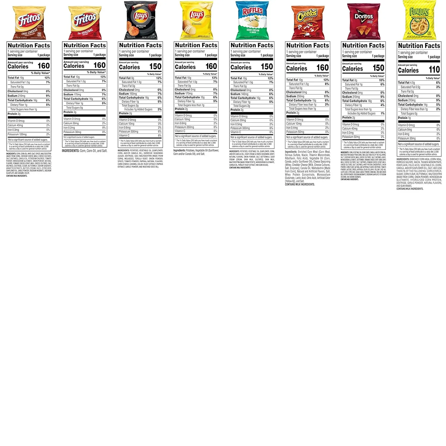Frito Lay Party Mix Variety Pack, (Pack of 40)