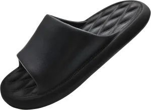 House Slides for Women Men Cloud Pillow Slippers Sandals, Non-Slip Shower Shoes, Cushioned Thick Sole Fit Bathroom Bedroom Pool Beach