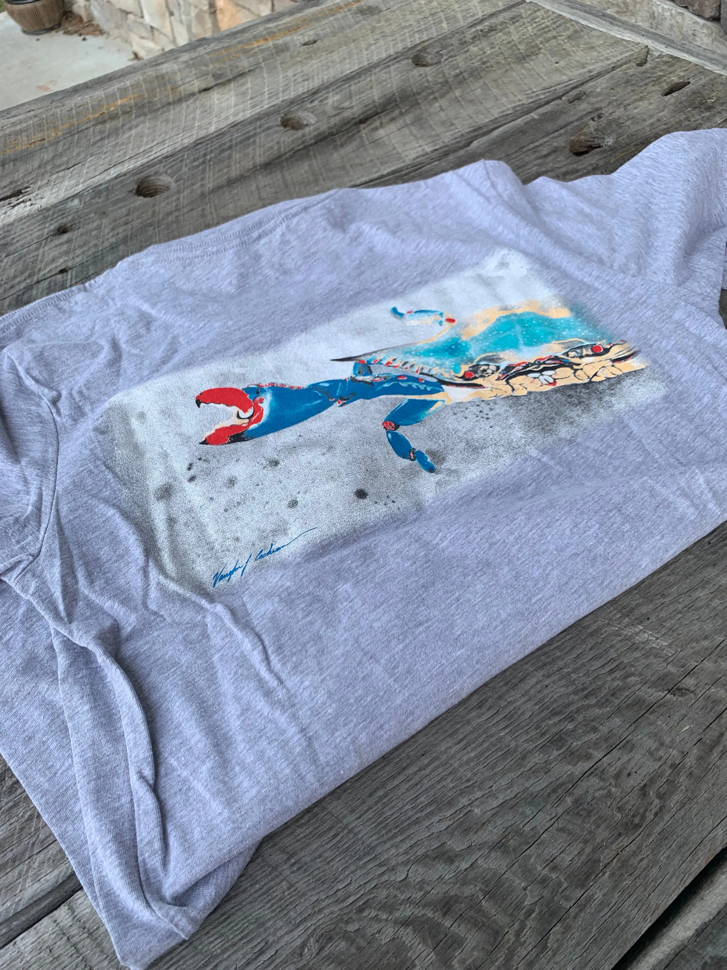 Huk VC Blue Crab Men’s T-Shirt
