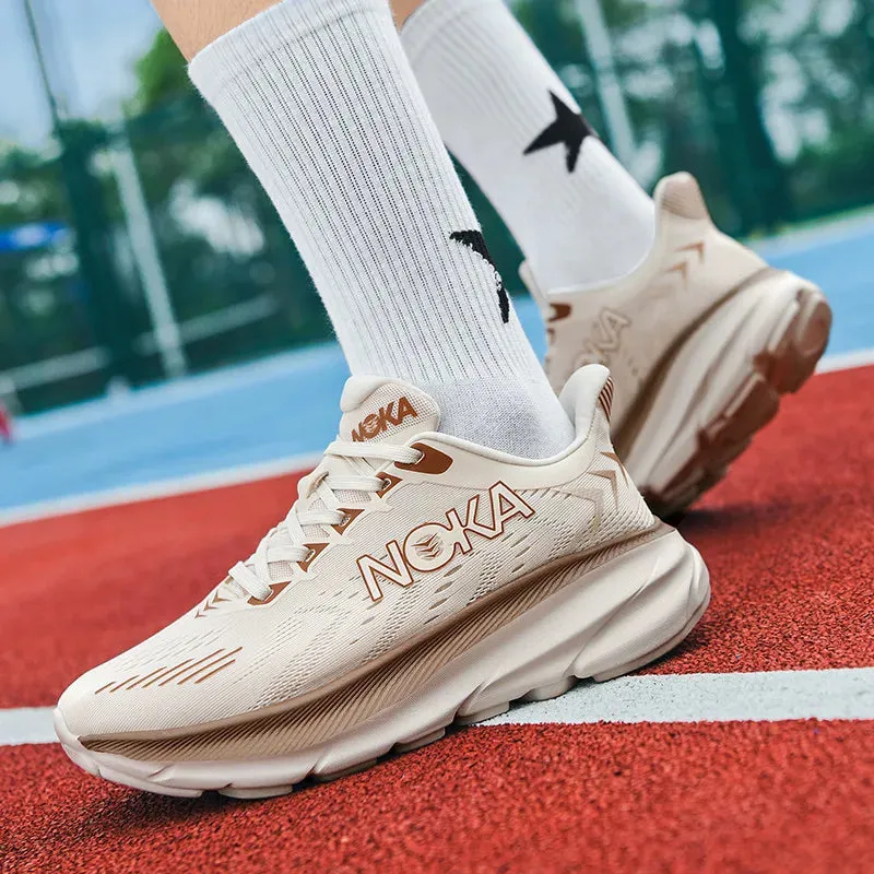 Marathon Sports Running Shoes Men Breathable Lightweight Women's Comfortable Athletic Nonskid Leisure Outdoor Hiking Sneakers