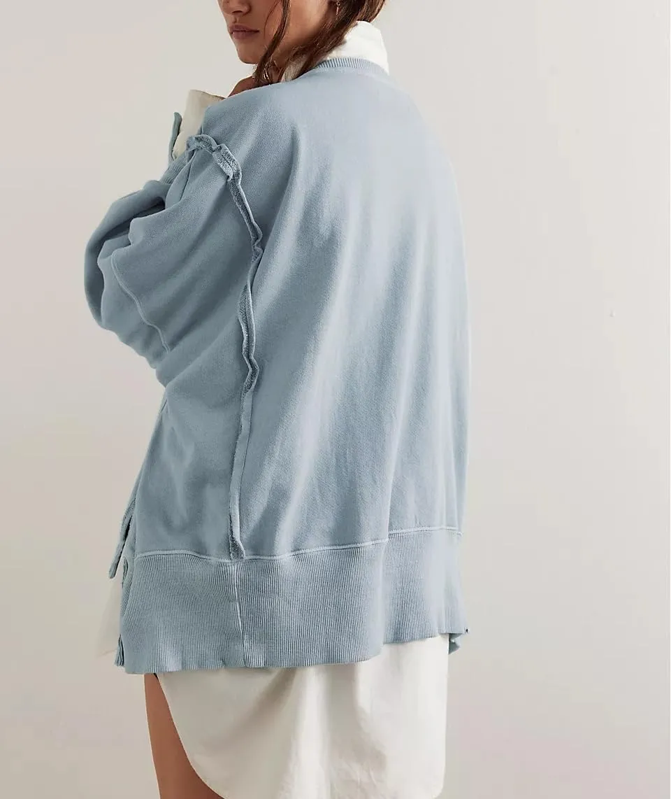 Oversized Graphic Swearshirts Women Y2k Crewneck Long Sleeve Drop Shoulder Shirts Top Vintage Jacket Sweater