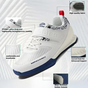 Powerlifting Shoes for Heavy Weightlifting Gym for Crossfit Lifting Training Footwear Weight Lifting for Men Squat Shoes Powerlifting with Rubber Non-Slip Sole