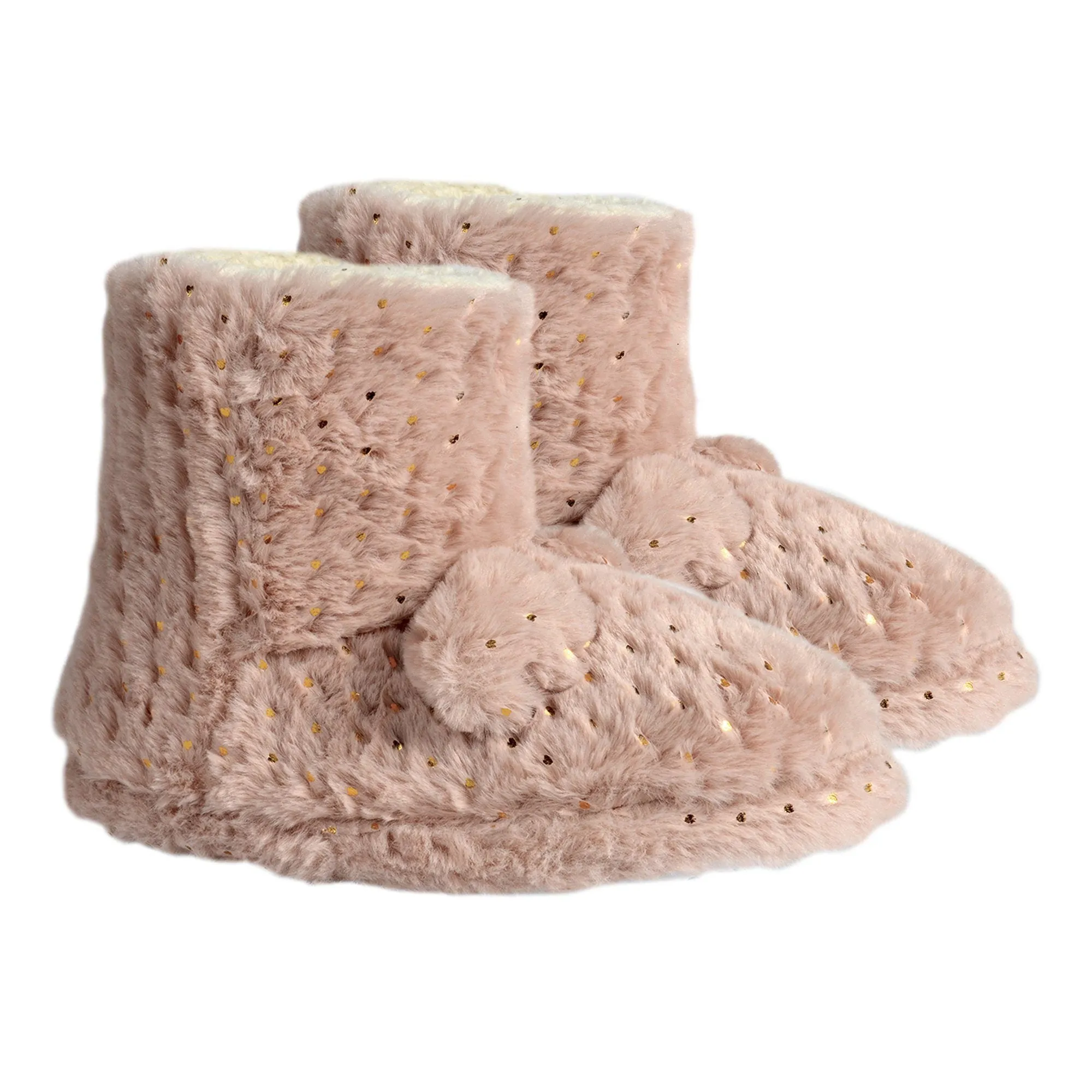Sherpa High Top Slippers
