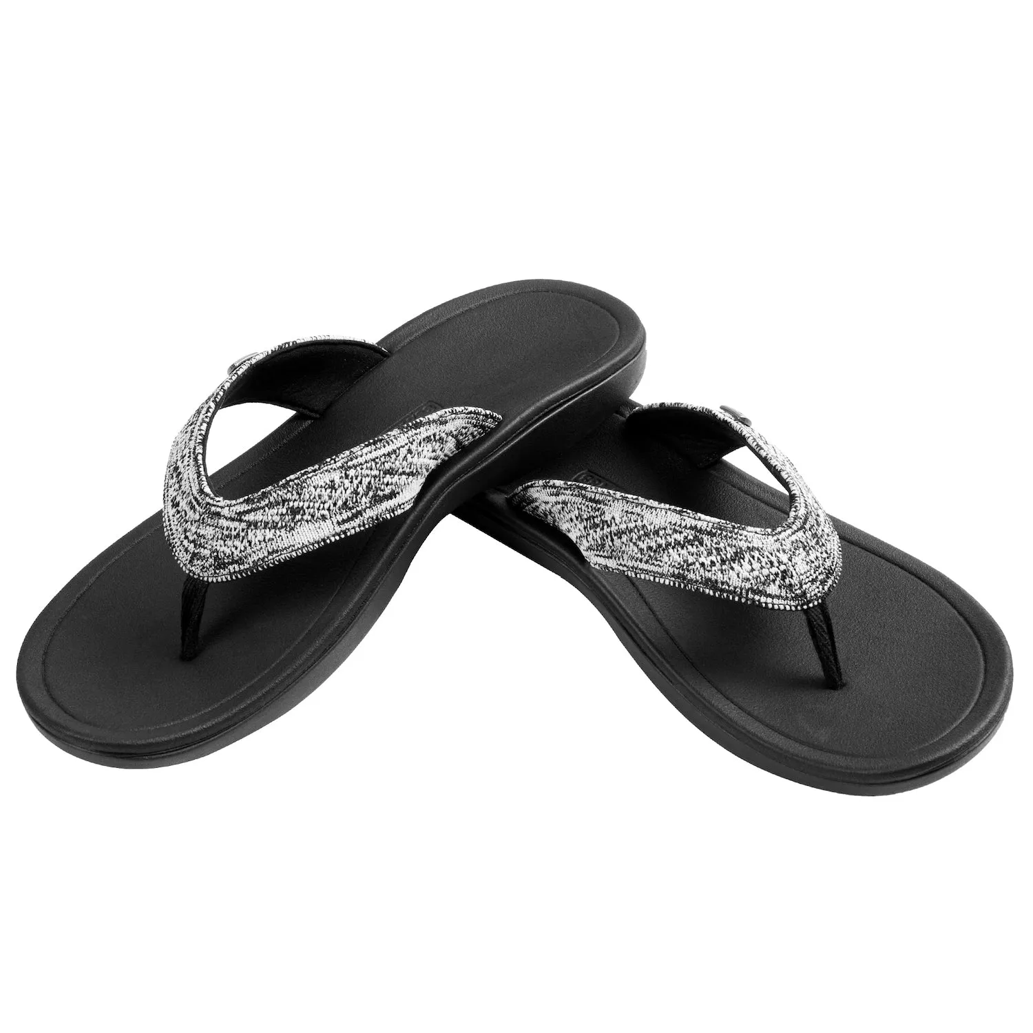 Tatum Sandal • Heather Grey Knit