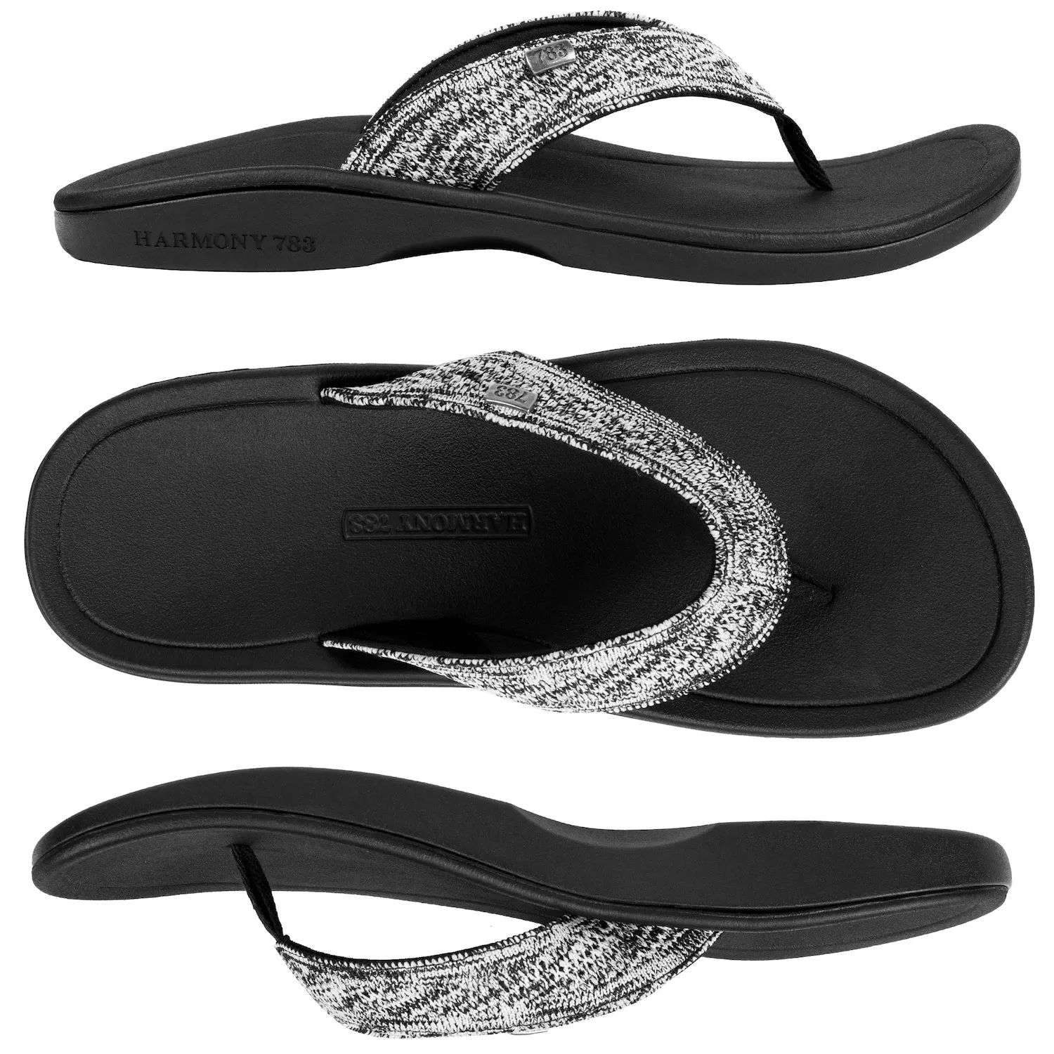 Tatum Sandal • Heather Grey Knit